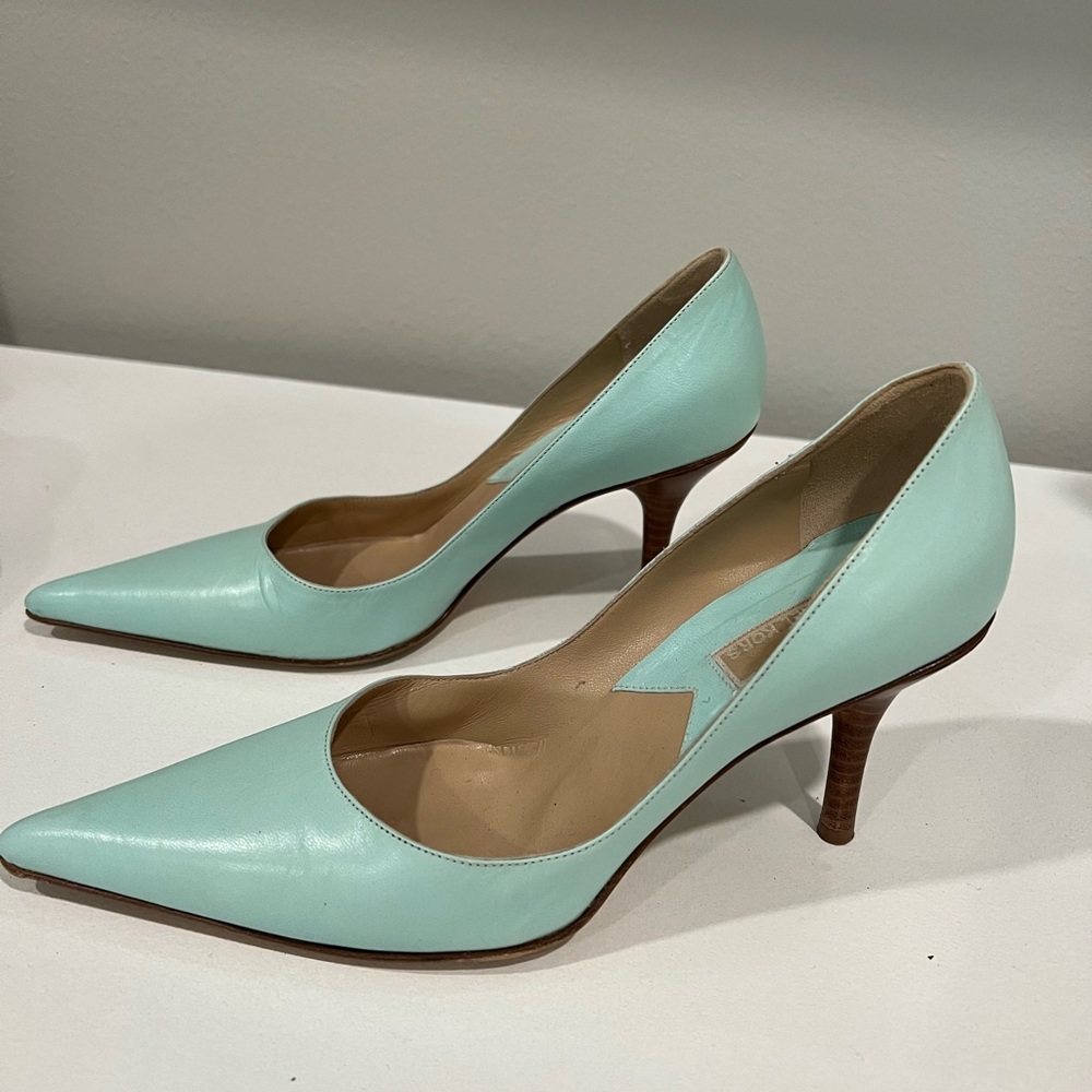 Michael Kors mint heels